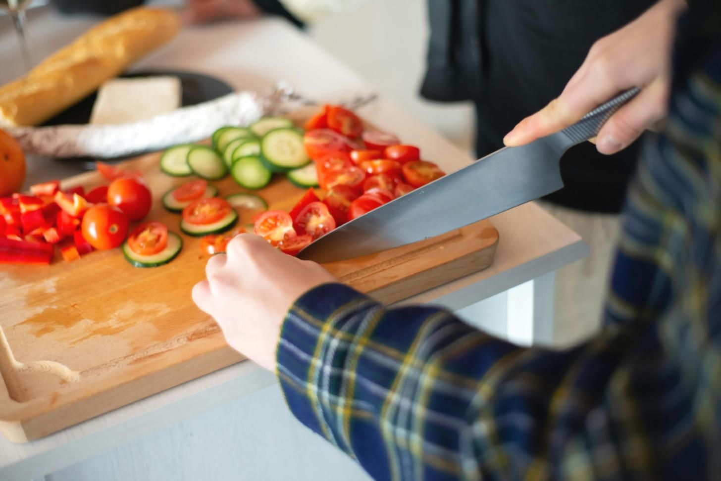 Workshop cooking demonstration